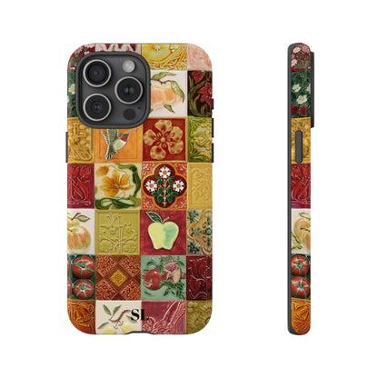 Orchard Mosaic Tiles iPhone Case