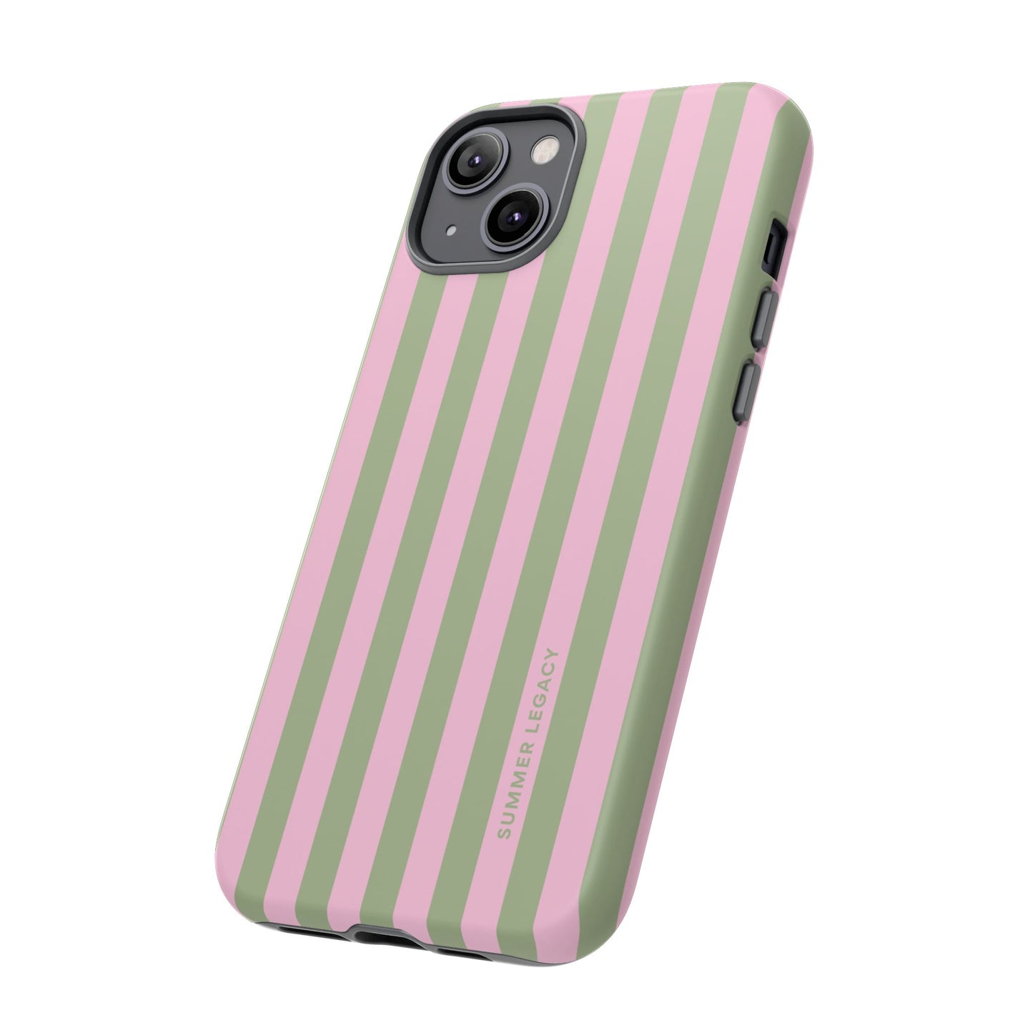 Guava Stripe iPhone Case