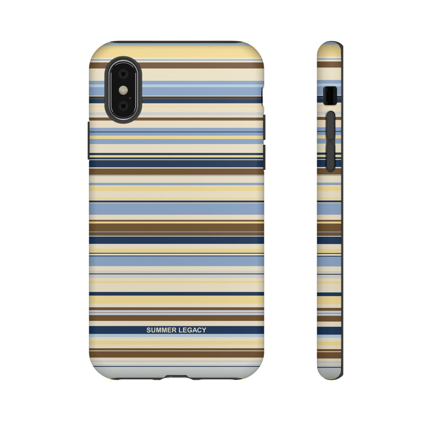 Coconut Multi-stripe iPhone Case