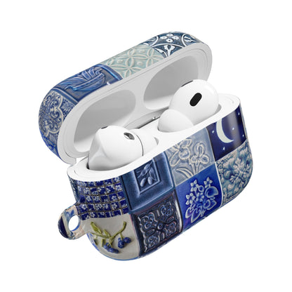 Midnight Mosaic Tiles AirPod Case