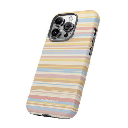 Lychee Multi-stripe iPhone Case