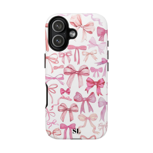 Pink Bows iPhone Case
