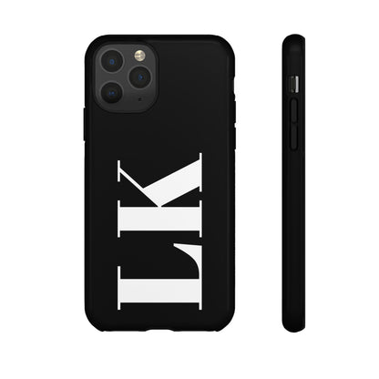 Ebony Custom Initial iPhone Case