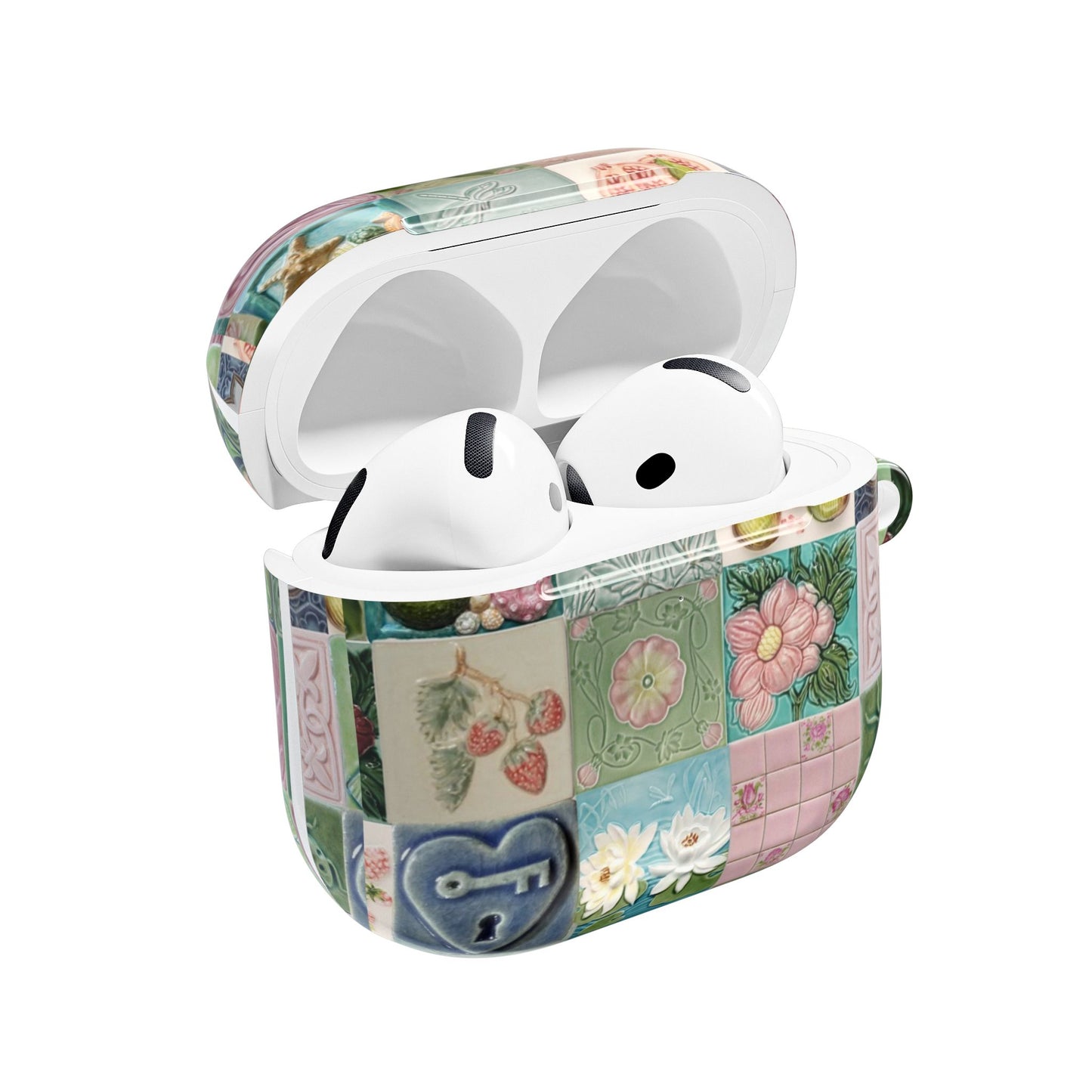 Garden Mosaic Tiles AirPod Case