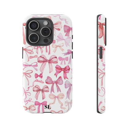 Pink Bows iPhone Case