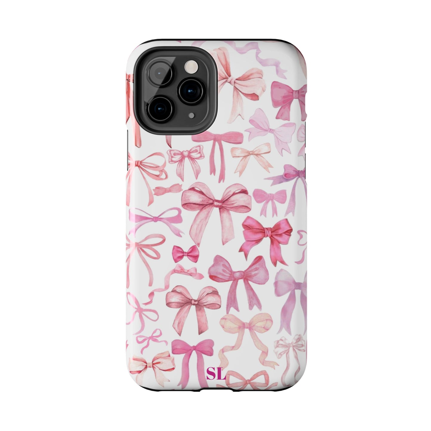 Pink Bows iPhone Case