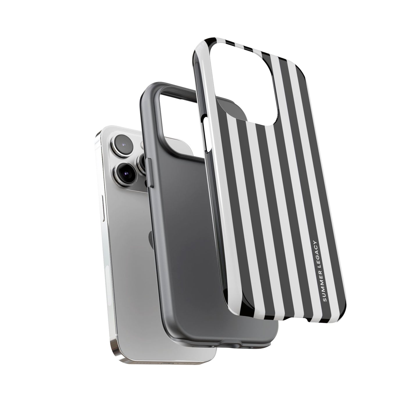 Ebony Stripe iPhone Case