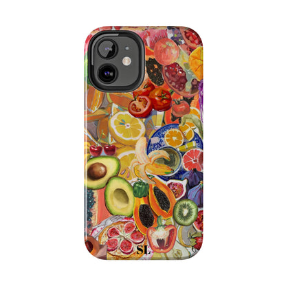 Fruits and Veggies iPhone Case