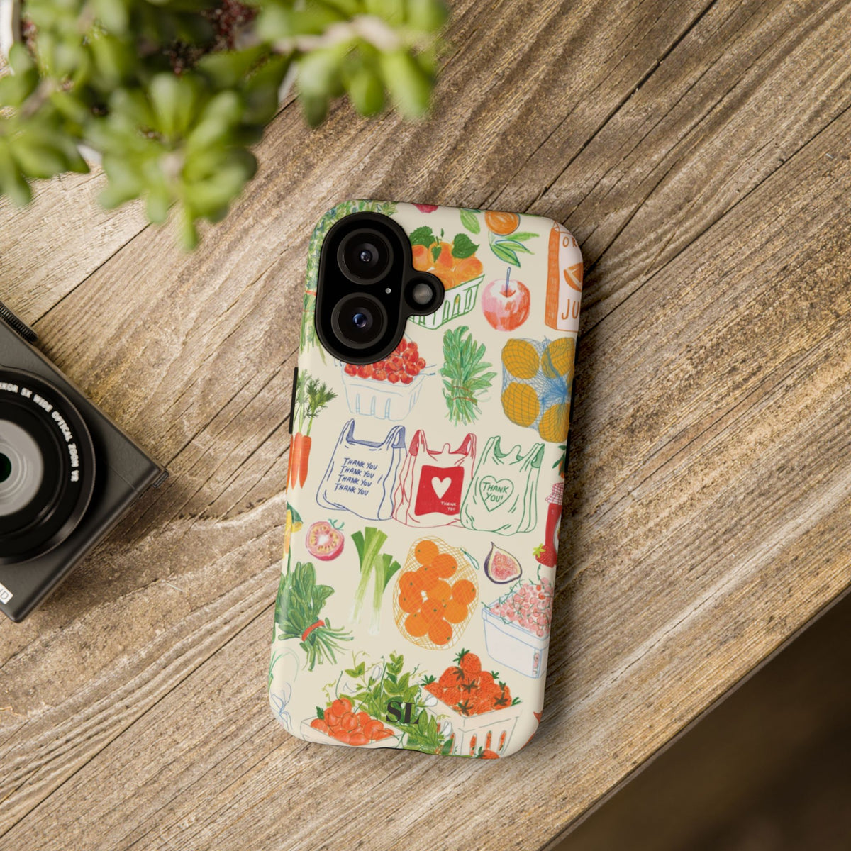 Farmer's Market iPhone Case