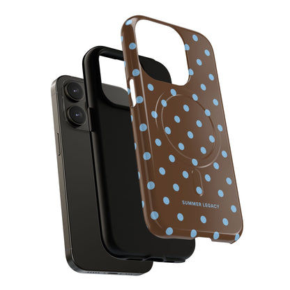 Mocha Polka Dot MagSafe Case
