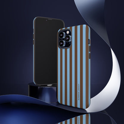 Mocha Stripe iPhone Case