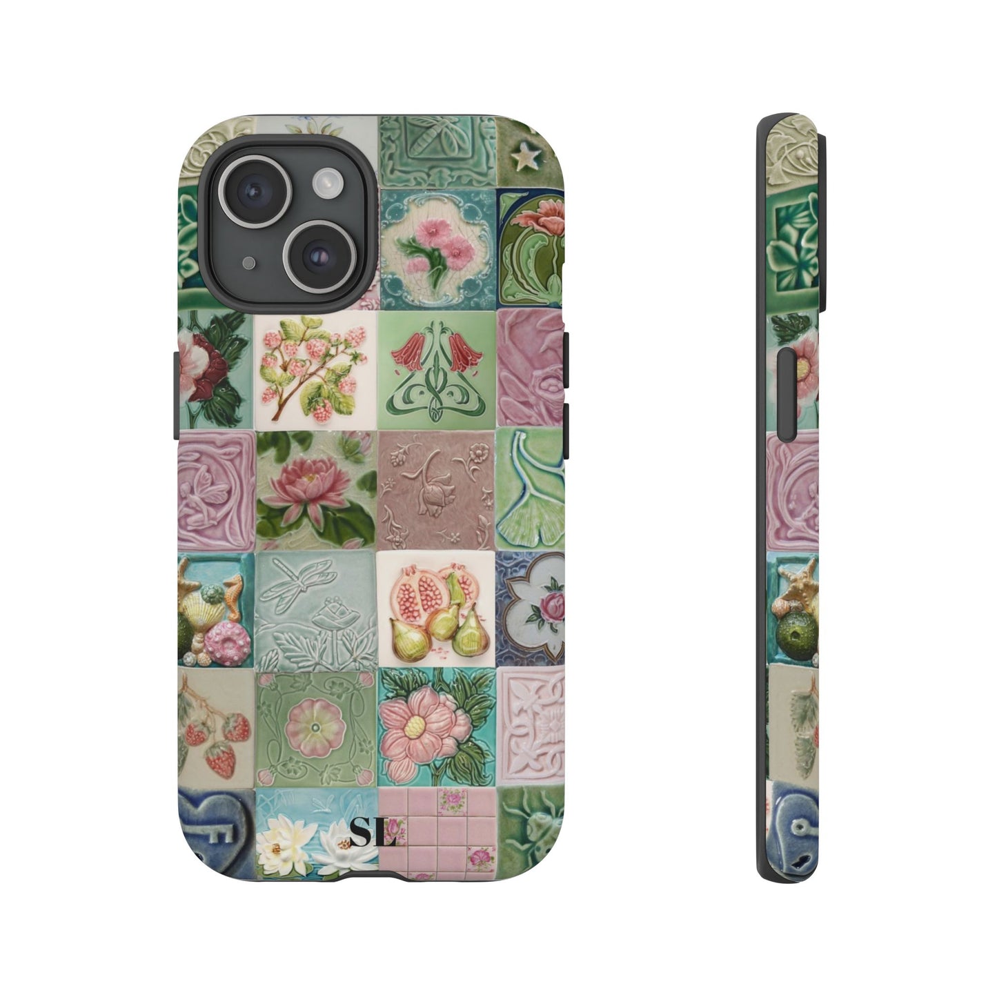 Garden Mosaic Tiles iPhone Case