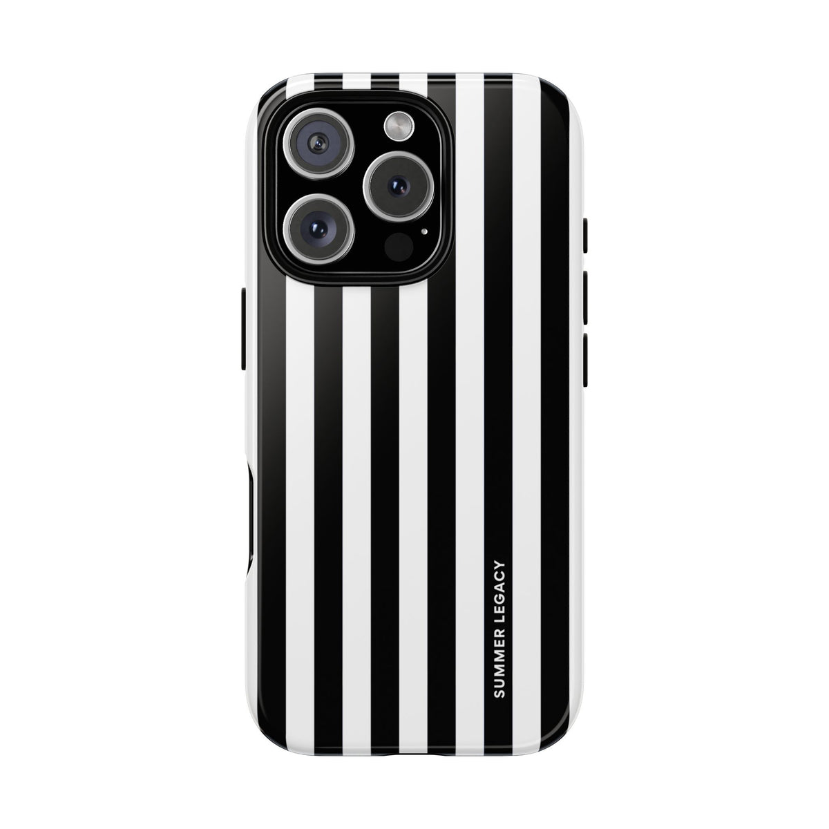 Ebony Stripe iPhone Case