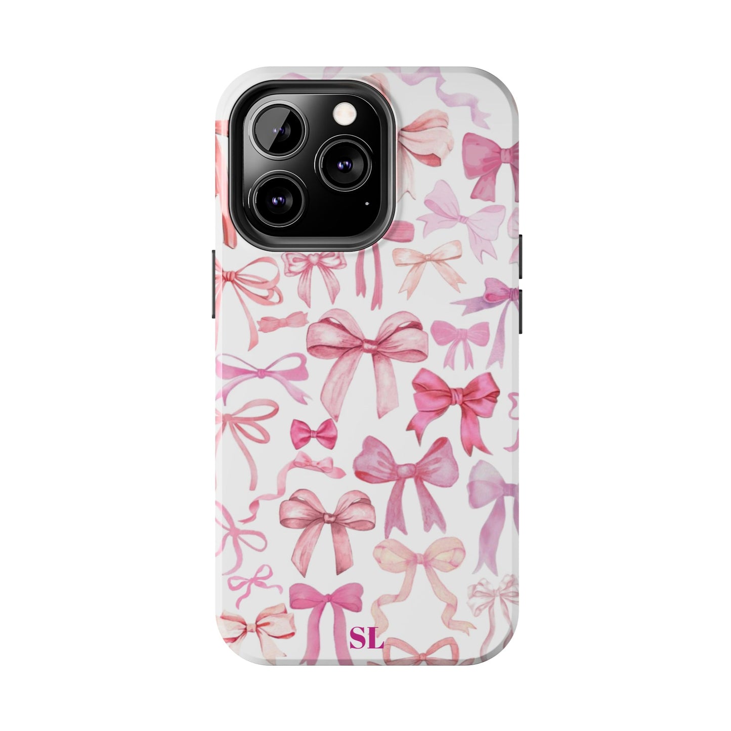 Pink Bows iPhone Case