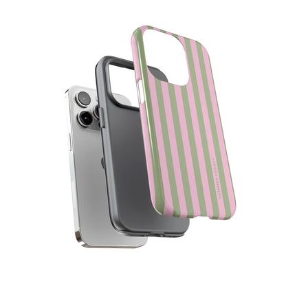 Guava Stripe iPhone Case