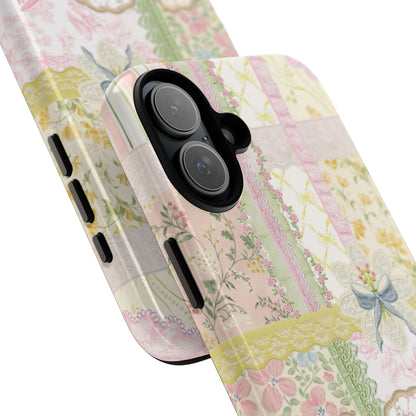 Garden Quilt Patchwork iPhone Case