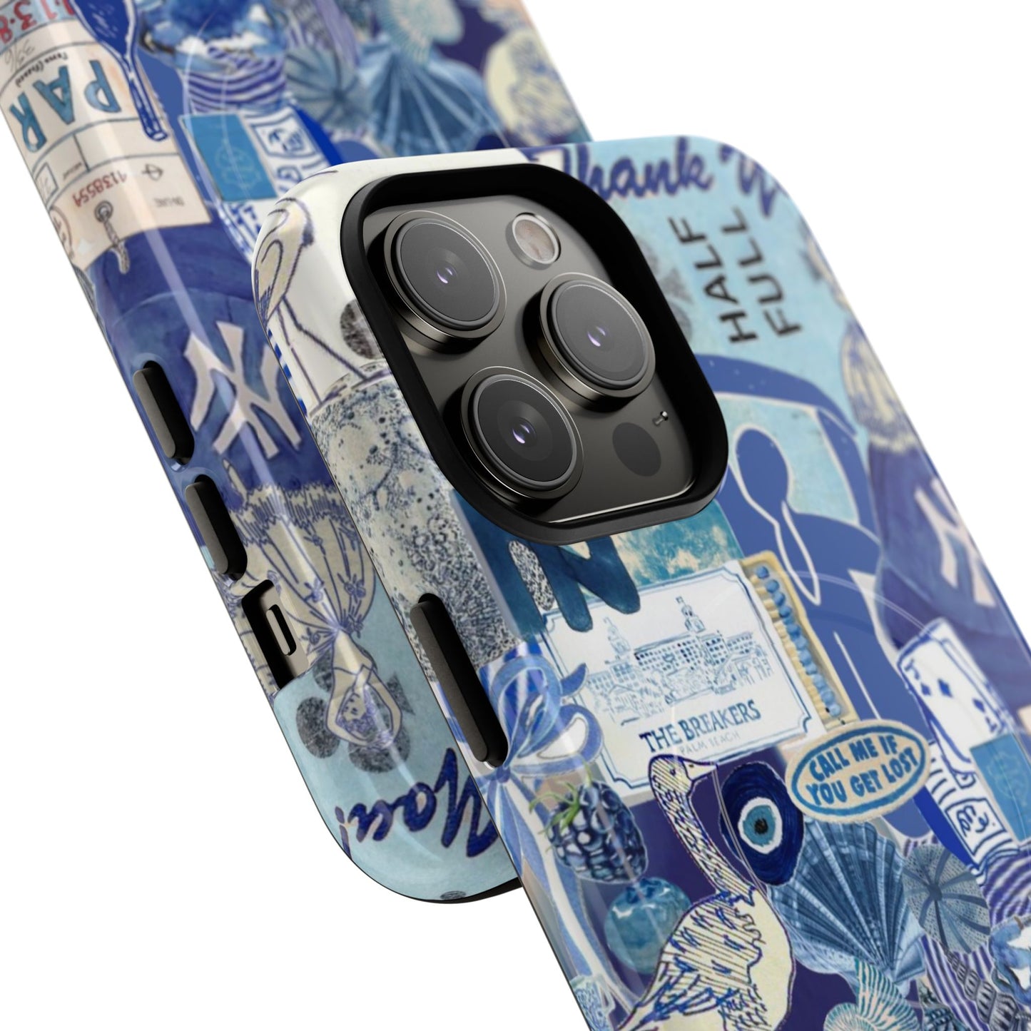 Blue Collage MagSafe Case