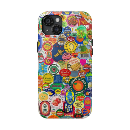 Fruit Sticker iPhone Case