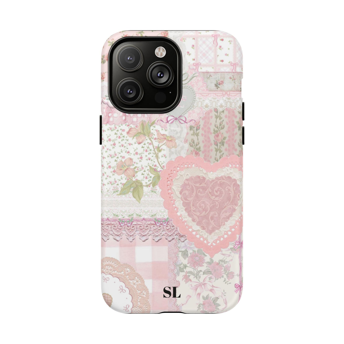 Blushing Floral Patchwork MagSafe Case