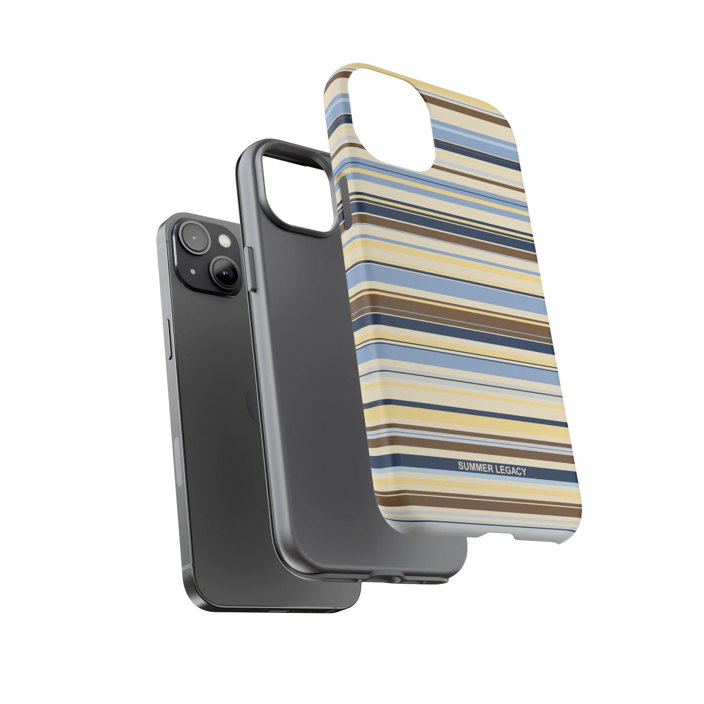 Coconut Multi-stripe iPhone Case