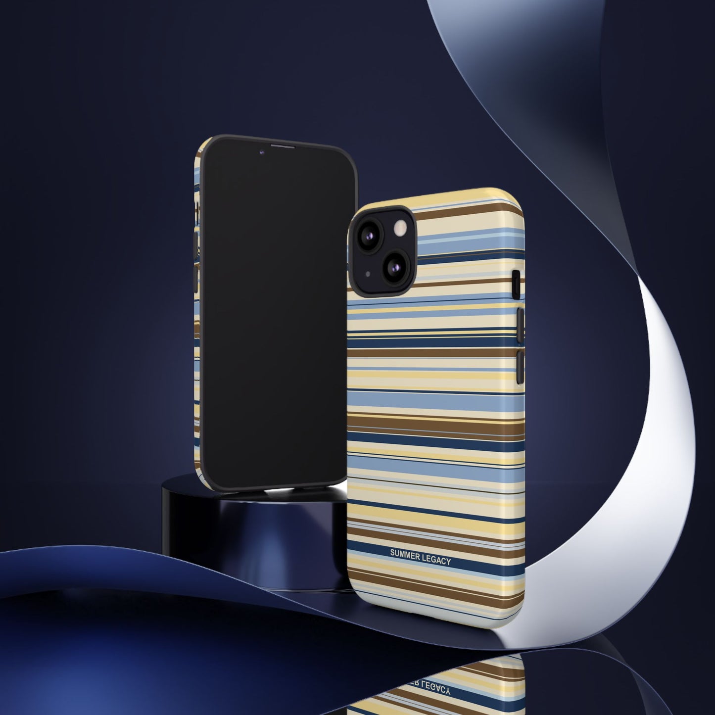 Coconut Multi-stripe iPhone Case