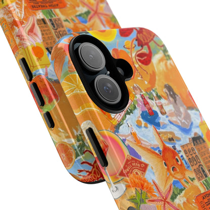 Orange Goldfish iPhone Case