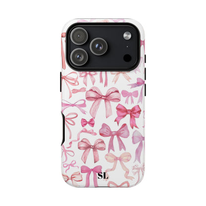 Pink Bows iPhone Case