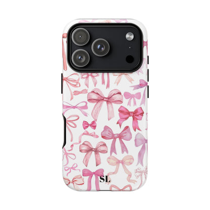 Pink Bows iPhone Case