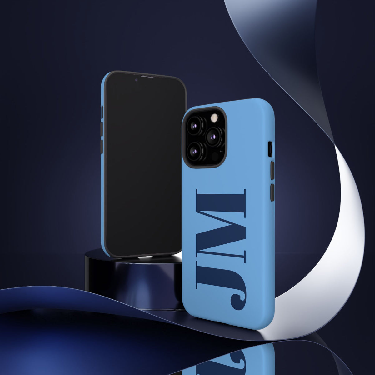 Lagoon Custom Initial iPhone Case