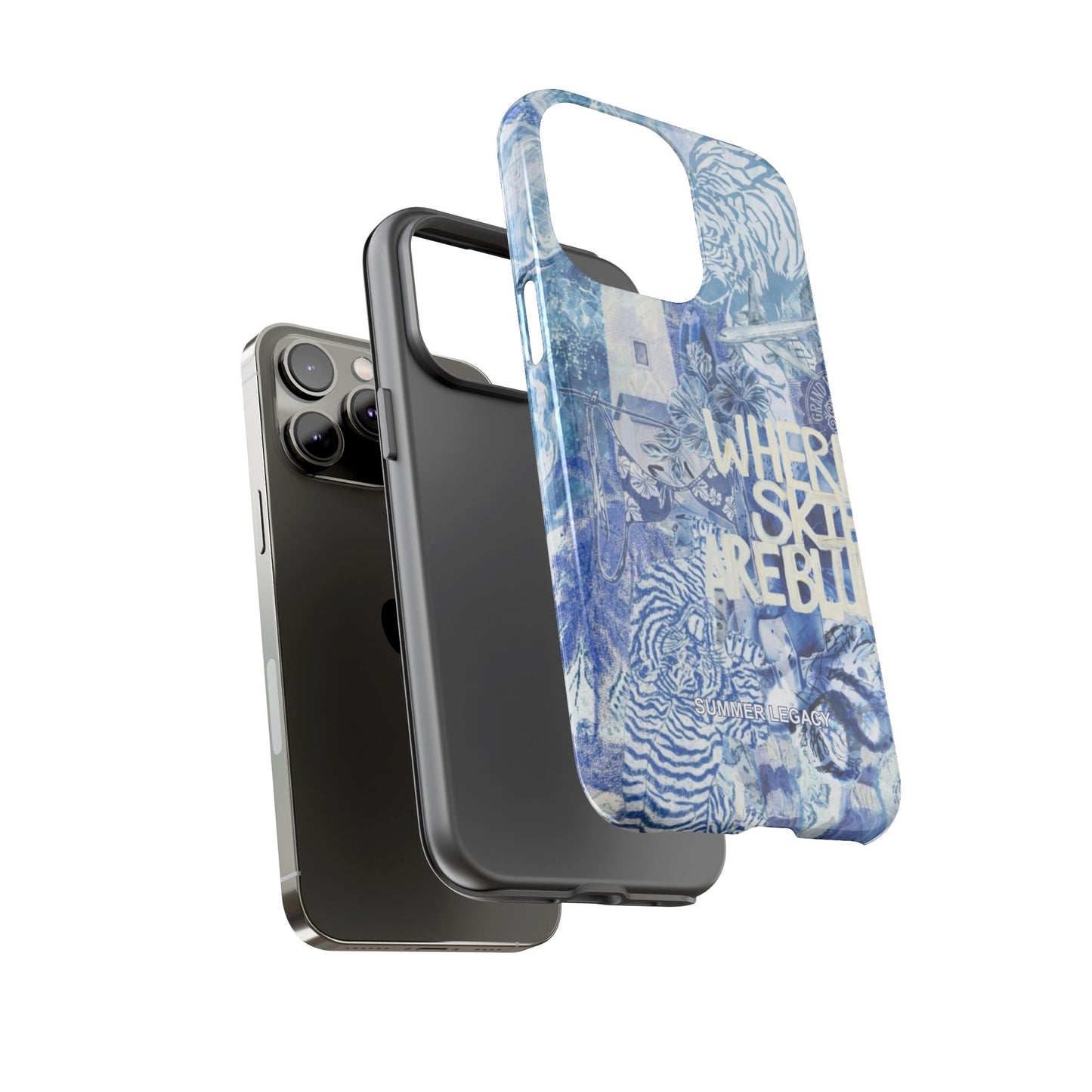Blue Horizon iPhone Case