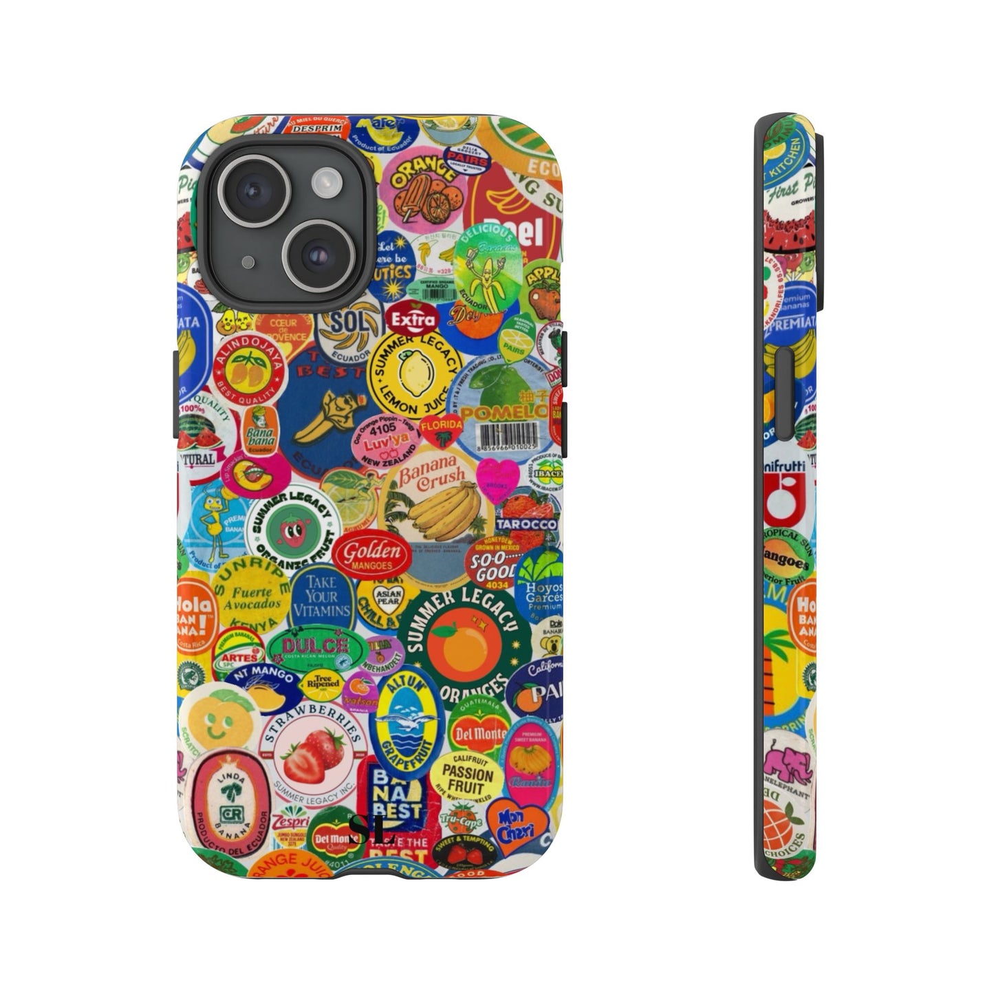 Fruit Stickers iPhone Case