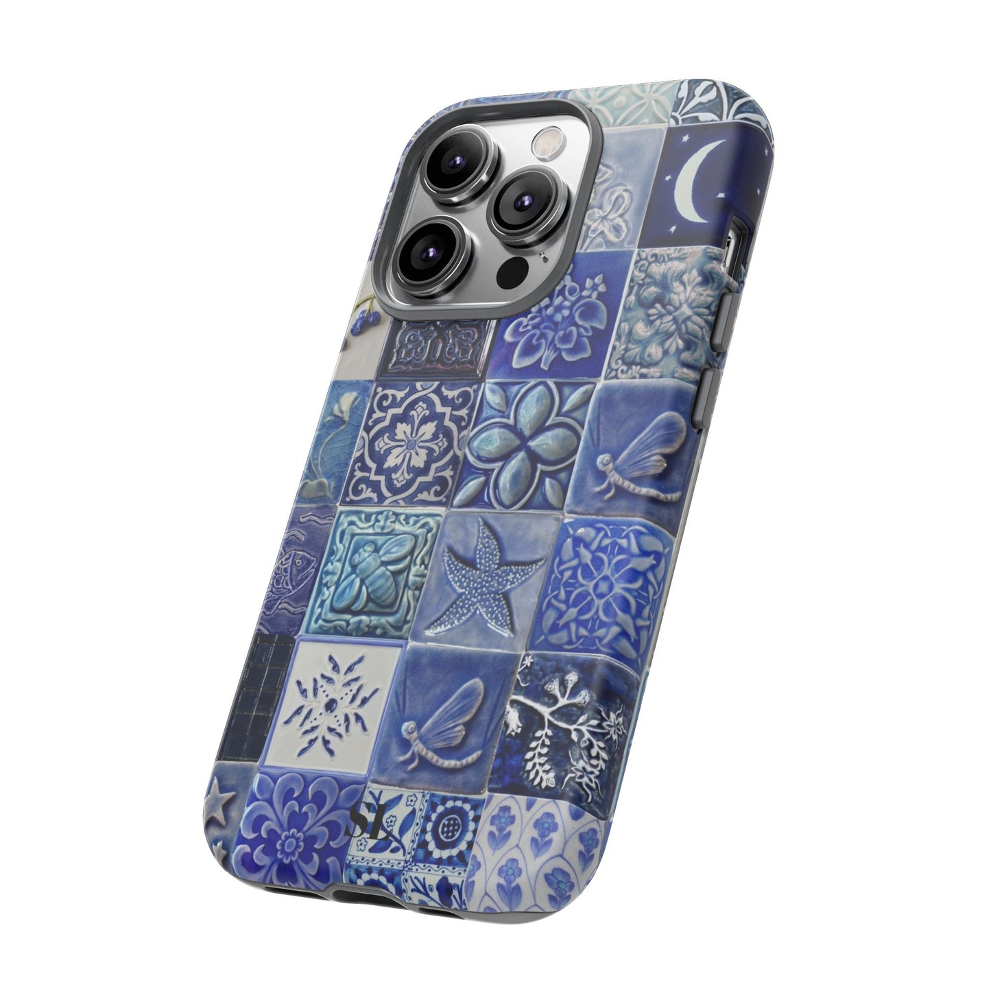 Midnight Mosaic Tiles iPhone Case