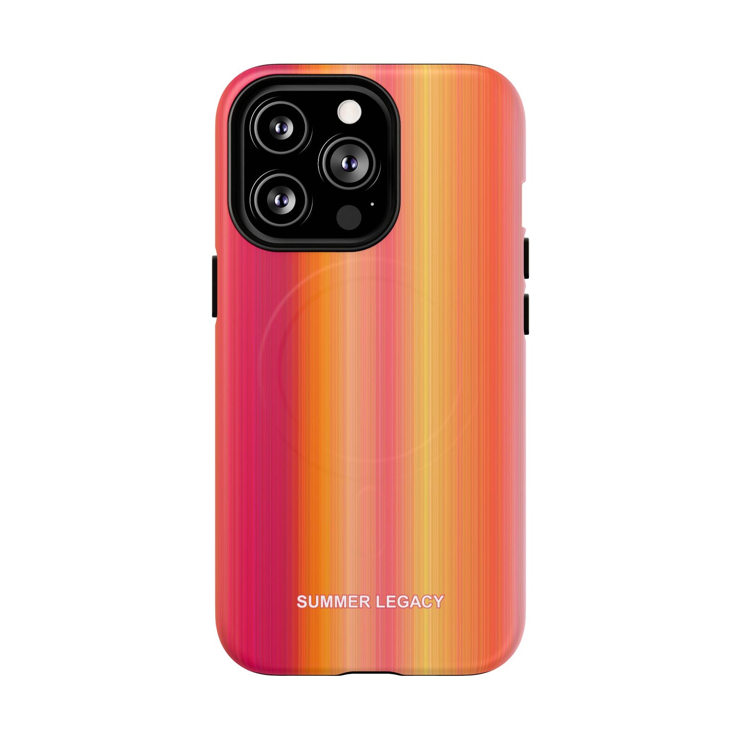 Amber Glow Ombre Stripe MagSafe Case