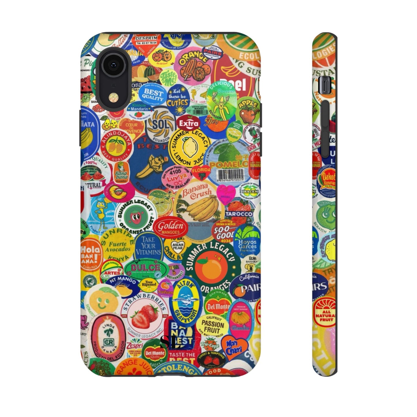 Fruit Stickers iPhone Case
