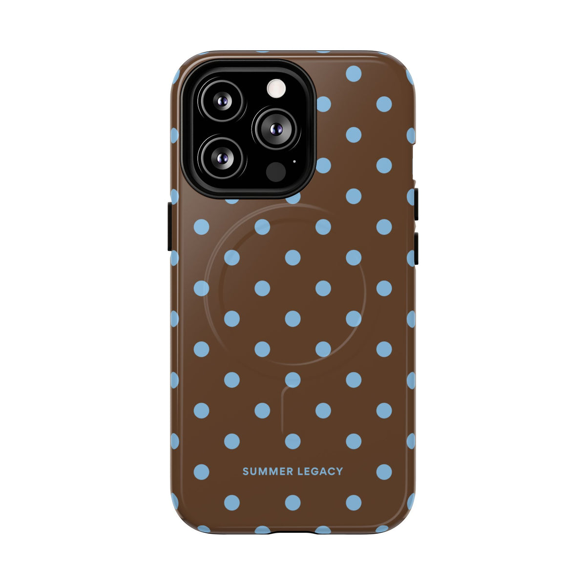 Mocha Polka Dot MagSafe Case