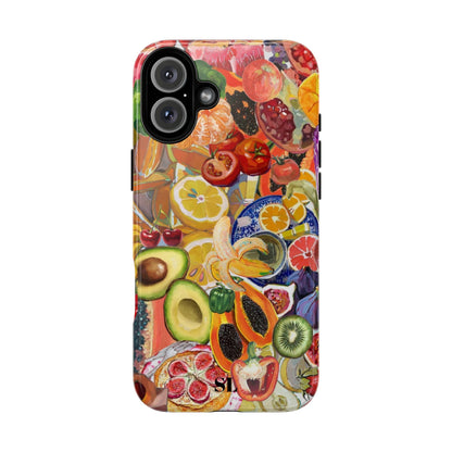 Fruits and Veggies iPhone Case