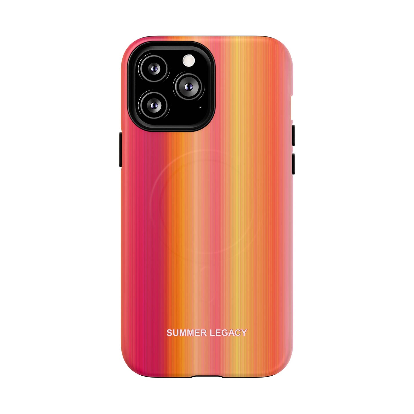 Amber Glow Ombre Stripe MagSafe Case