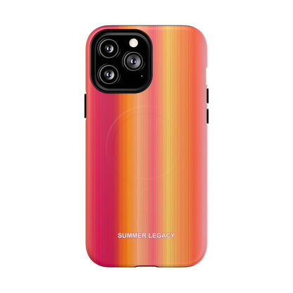 Amber Glow Ombre Stripe MagSafe Case