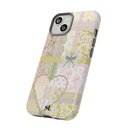 Garden Quilt Patchwork iPhone Case