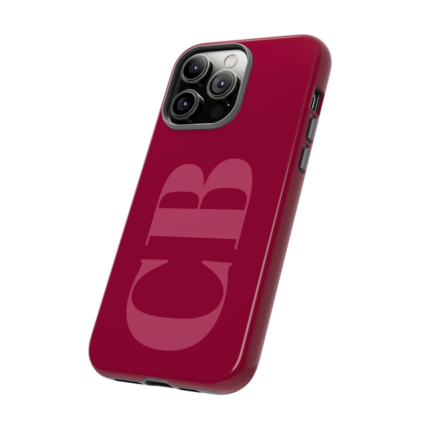 Berry Custom Initial iPhone Case