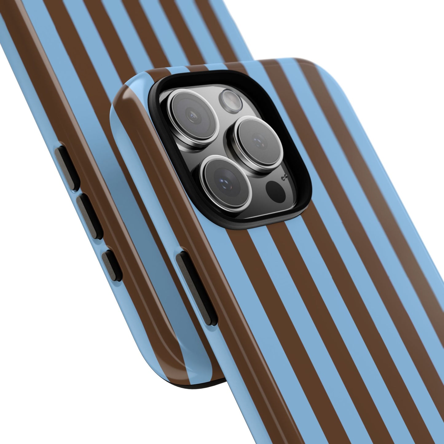 Mocha Stripe iPhone Case