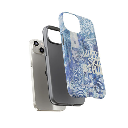 Blue Horizon iPhone Case