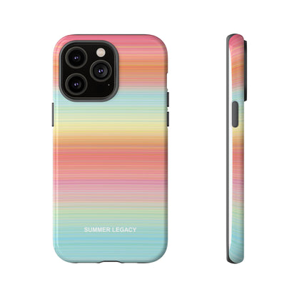 Sunrise Ombre Stripe iPhone Case