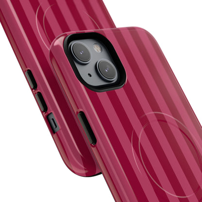 Berry Stripe MagSafe Case