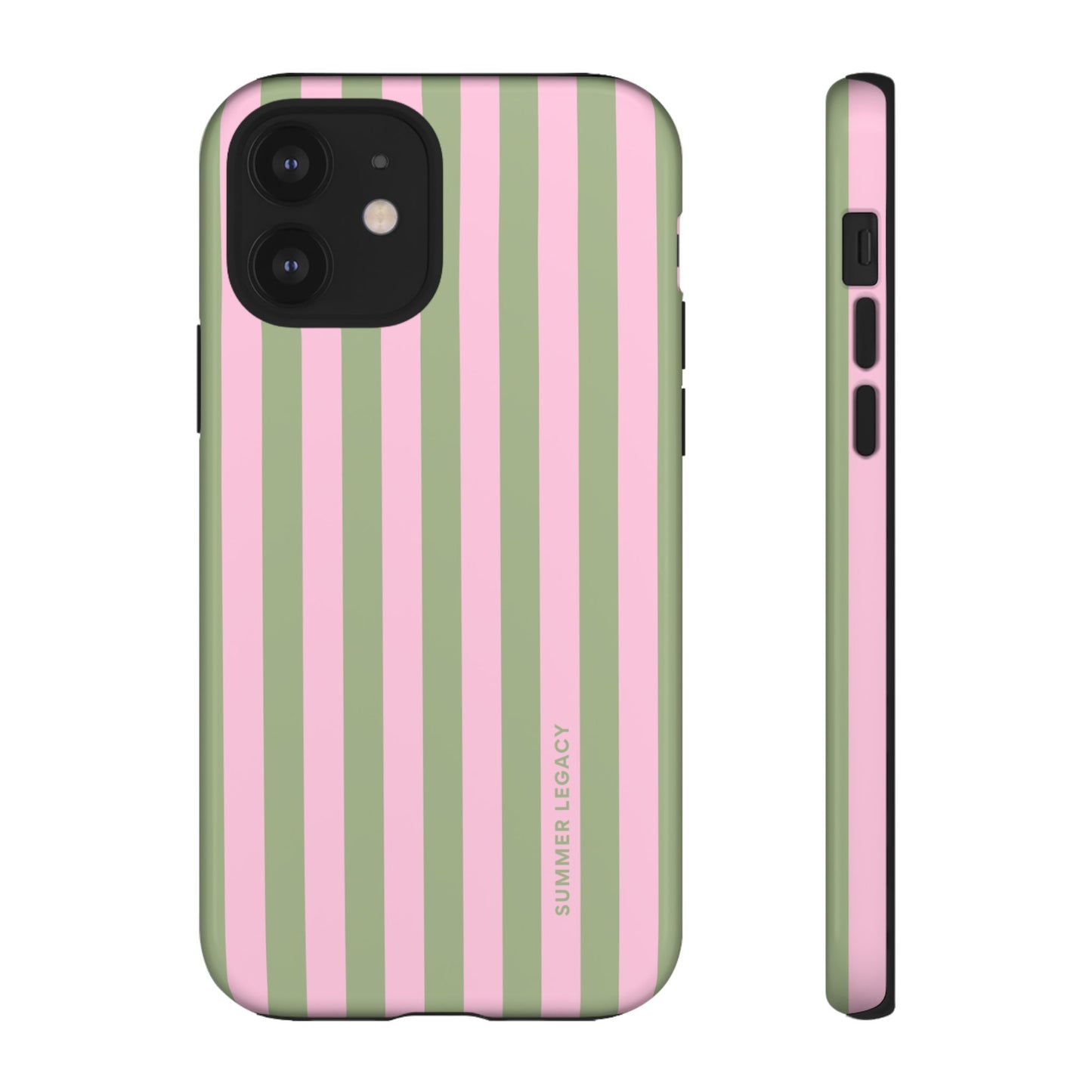 Guava Stripe iPhone Case