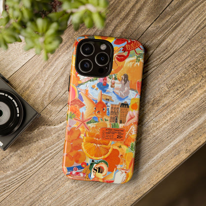 Orange Goldfish iPhone Case