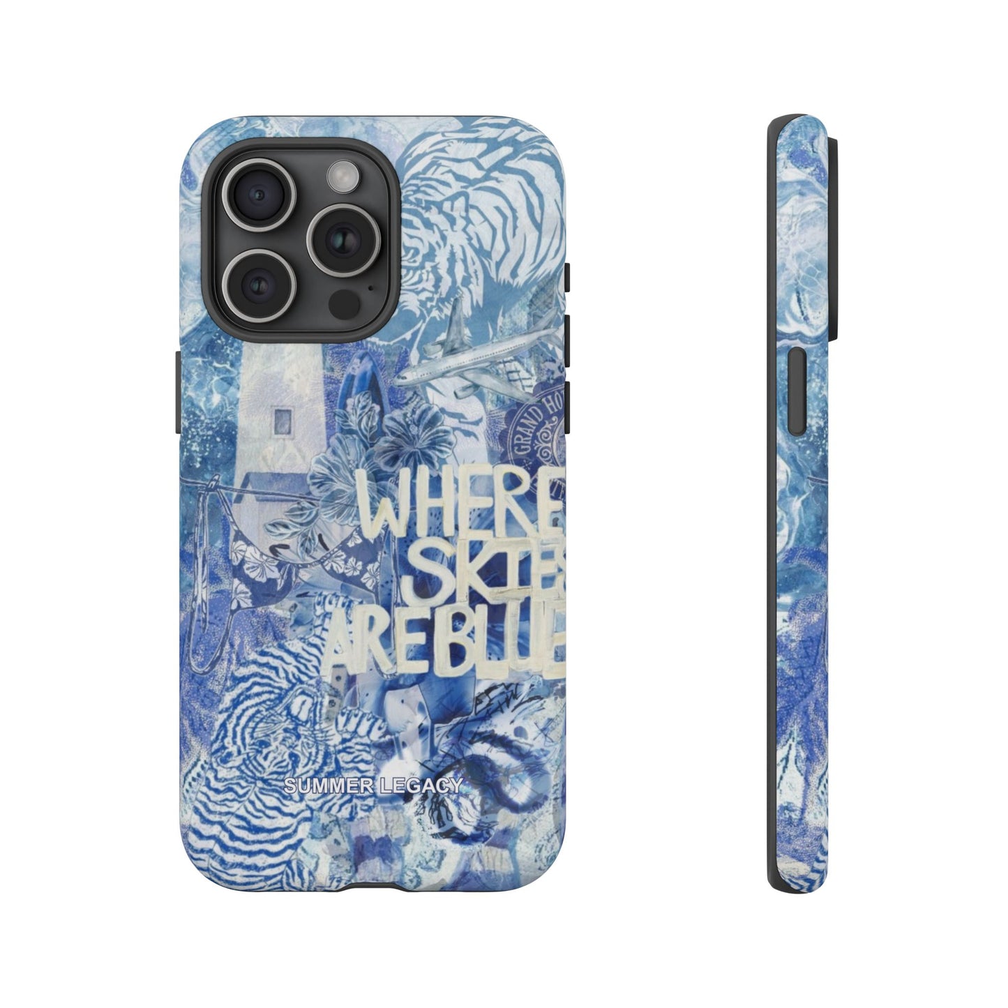 Blue Horizon iPhone Case