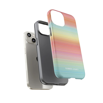 Sunrise Ombre Stripe iPhone Case