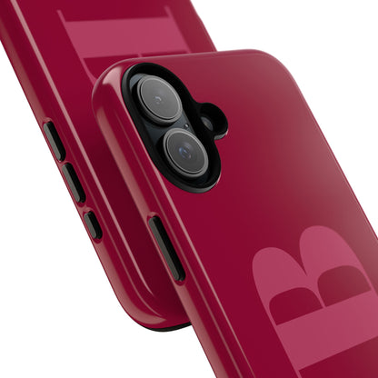 Berry Custom Initial iPhone Case