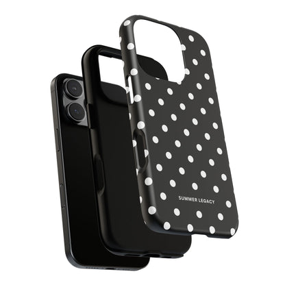 Ebony Polka Dot iPhone Case